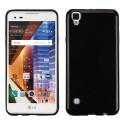 Silikonski etui "Slim" za LG X Power, 0,5mm, Črna barva