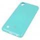 Silikonski etui "Slim" za LG X Power, 0,5mm, Mint barva
