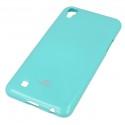 Silikonski etui "Slim" za LG X Power, 0,5mm, Mint barva