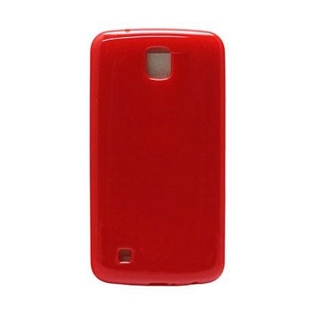 Silikonski etui "Slim" za LG K3, 0,5mm, Rdeča barva