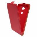 Preklopna Torbica "flexi" za Huawei Honor 7 Lite, Rdeča barva