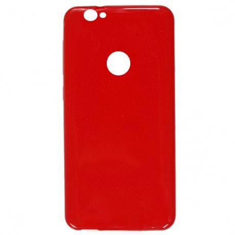 Silikonski etui "Slim" za Huawei Nova, 0,5mm, Rdeča barva