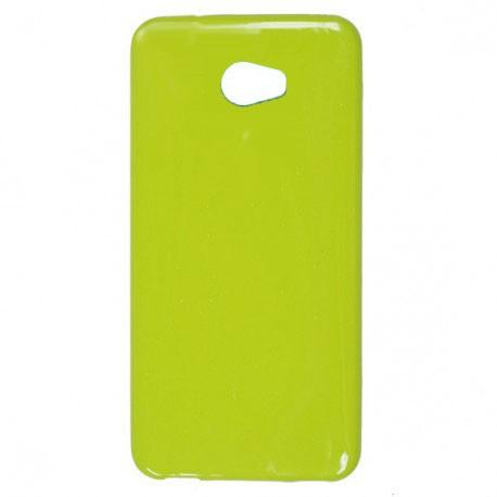 Silikonski etui "Slim" za Huawei Y6 II Compact, 0,5mm, Zelena barva