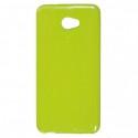 Silikonski etui "Slim" za Huawei Y6 II Compact, 0,5mm, Zelena barva