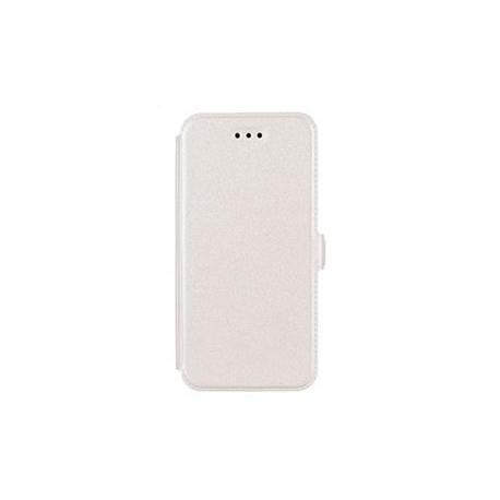 Preklopna Torbica Fancy "Slim" za Sony Xperia E5, Bela barva
