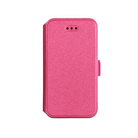 Preklopna Torbica Fancy "Slim" za Huawei Nova, Pink barva