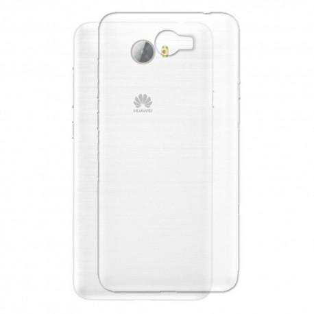 Silikonski etui za Huawei Y6 II Compact, debeline 0,3mm, Prozorna barva