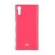 Silikonski etui "Goospery" za Sony Xperia XZ, Pink barva