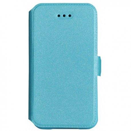 Preklopna Torbica Fancy "Slim" za Lenovo K6 Note, Modra barva