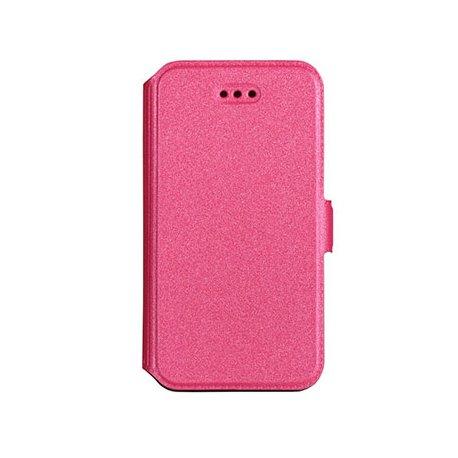 Preklopna Torbica Fancy "Slim" za Lenovo Moto Z Play, Pink barva