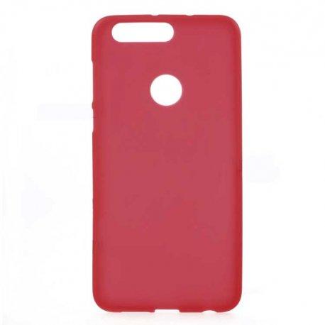 Silikonski etui "Slim" za Huawei Honor 8, 0,5mm, Rdeča barva