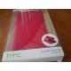 Torbica za HTC One HC V841 Flip case, pink barva