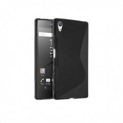 Silikonski etui S za Sony Xperia Z5 Premium, Črna barva