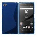 Silikonski etui S za Sony Xperia Z5 Compact, Modra barva