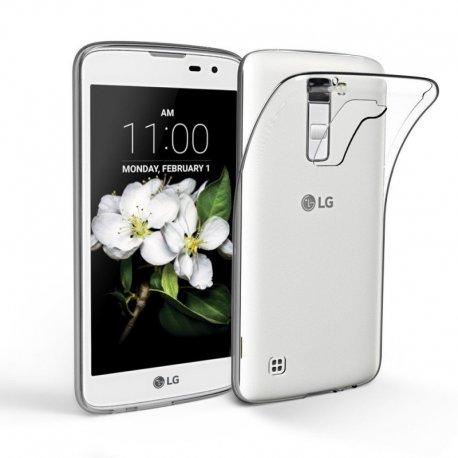 Silikonski etui za LG K7, 0,3mm, Prozorna barva