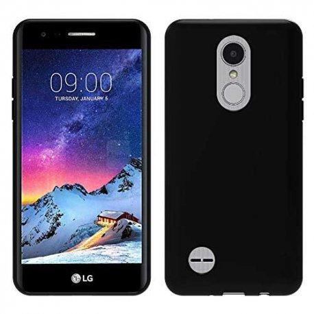 Silikonski etui "Slim" za LG K8 2017, 0,5mm, Črna barva