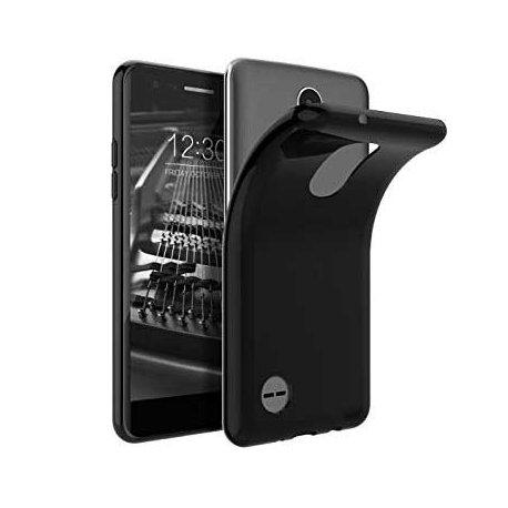 Silikonski etui "Slim" 0,5mm, Črna barva-LG K4 2017