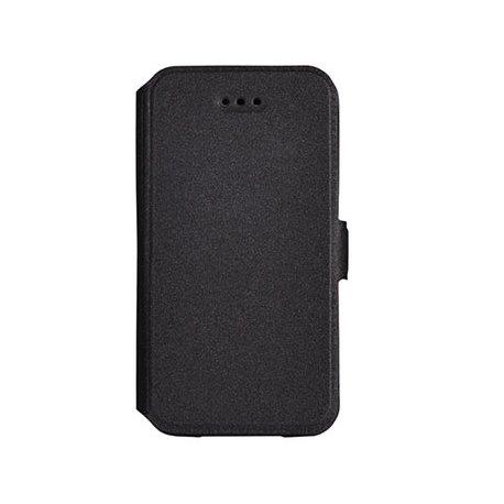 Preklopna torbica, etui "Slim", Črna barva-LG K8