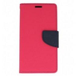 Preklopna torbica, etui "Fancy" za Huawei P10 Lite, Pink barva