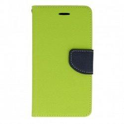 Preklopna torbica, etui "Fancy" za LG G6, Zelena barva