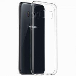 Silikonski etui za Samsung Galaxy S8 Plus, 0,3mm, Prozorna barva