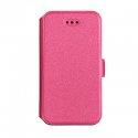 Preklopna torbica, etui "Slim" za Huawei P10 Plus, Pink barva