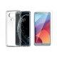 Silikonski etui, prozoren+ zaščitno steklo - LG G6