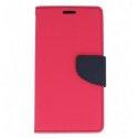 Preklopna torbica, etui "Fancy" za LG X Power 2, Pink barva