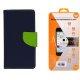 Etui "Fancy" + zaščitno steklo za Samsung Galaxy Xcover 4, Modra barva